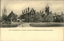 Divinity School of Protestant Episcopal Church Postcard
