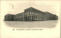 Baldwin Locomotive Works Postcard