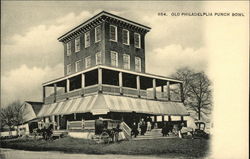 Old Philadelphia Punch Bowl Postcard