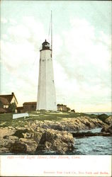 Old Light House New Haven, CT Postcard Postcard