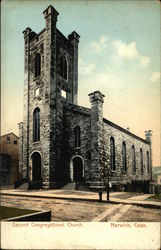 Second Congregational Church Norwich, CT Postcard Postcard