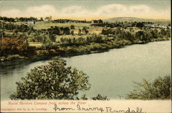 Mount Hermon Campus From Across the River Postcard