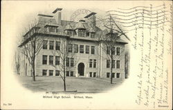 Milford High School Postcard