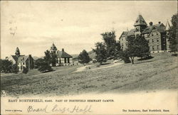 Northfield Seminary Campus East Northfield, MA Postcard Postcard