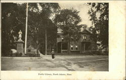 Public Library Postcard