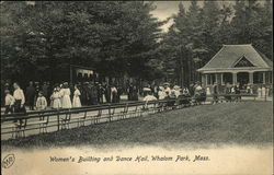 Women's Building and Dance Hall, Whalom Park Postcard