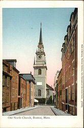 Old North Church Boston, MA Postcard Postcard