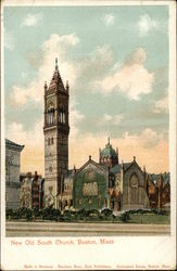 New Old South Church Boston, MA Postcard Postcard