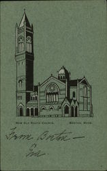 New Old South Church Postcard