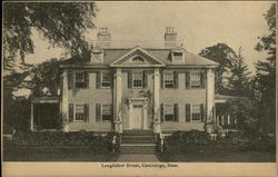 Longfellow House Postcard