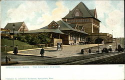 The Railway Station Postcard