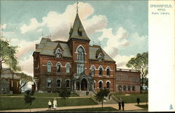 Public Library Postcard