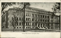 Central High School Postcard