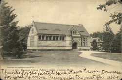 Thomas Crane Public Library Postcard