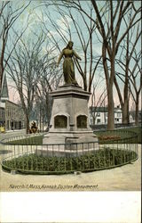 Hannah Dustan Monument Postcard