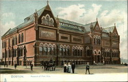 Museum of Fine Arts Boston, MA Postcard Postcard
