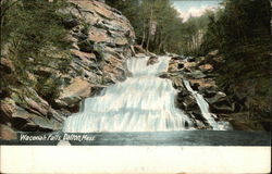 Waconah Falls Dalton, MA Postcard Postcard