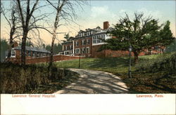 Lawrence General Hospital Massachusetts Postcard Postcard