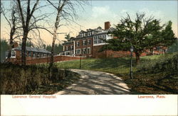 Lawrence General Hospital Postcard
