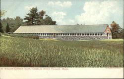 A Walker-Gordon Barn, Charles River Village Postcard