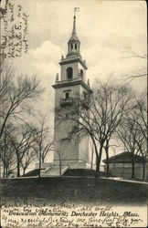 Evacuation Monument Dorchester Heights, MA Postcard Postcard