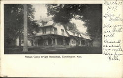 William Cullen Bryant Homestead Cummington, MA Postcard Postcard