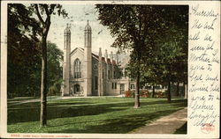 Harvard University - Gore Hall Postcard