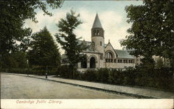 Cambridge Public Library Postcard