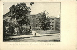 Harvard University - Pierce Hall, Engineering Department Postcard