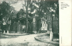 Harvard College - Johnson Gate Postcard