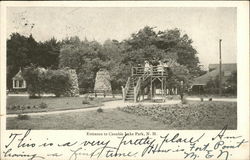 Entrance to Canobie Lake Park, N.H Postcard