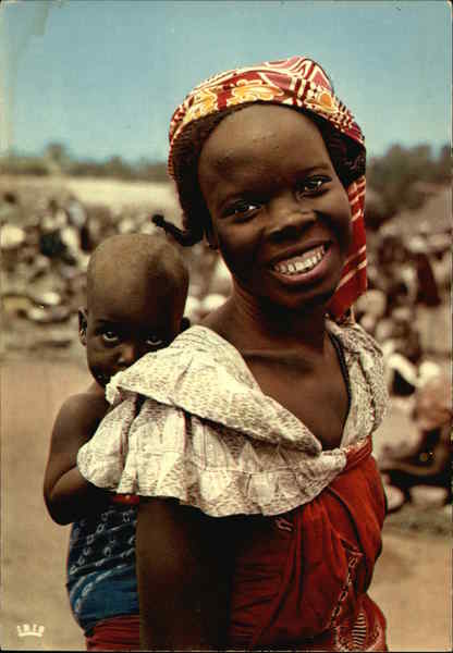 Afrique en couleurs - Jeune Maman / Africa in pictures / Young mammy