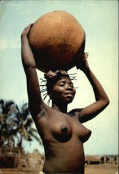 Africa in pictures.Nude Young girl