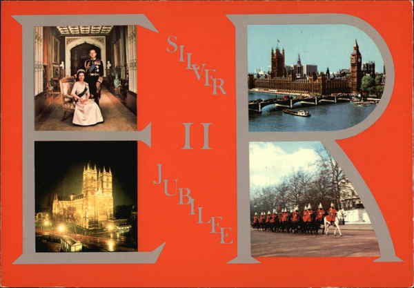 Elizabeth II Silver Jubilee London England Royalty