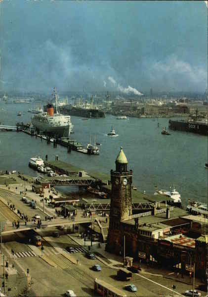 St. Pauli Landing Stage Hamburg Germany