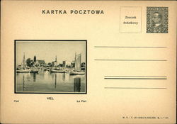 The port in the town of Hel POMERANIAN Poland Eastern Europe