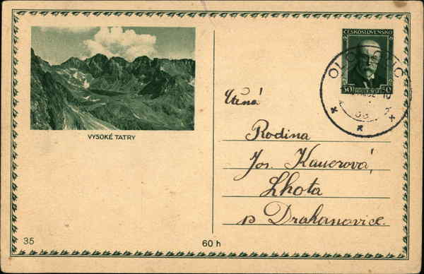 Vysoke Tatry Czechoslovakia