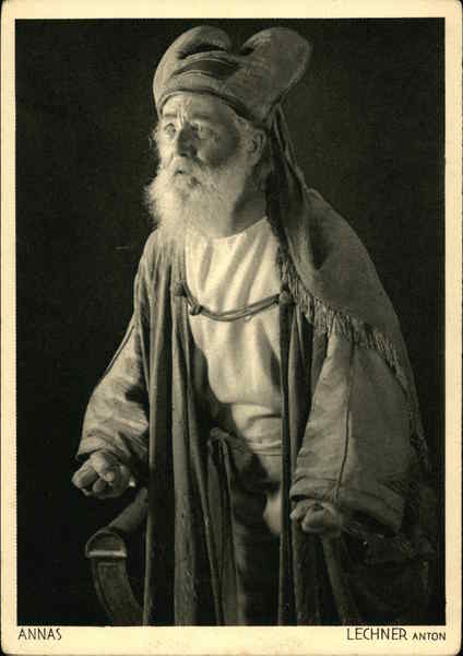 Annas Lechner Anton Oberammergau Germany