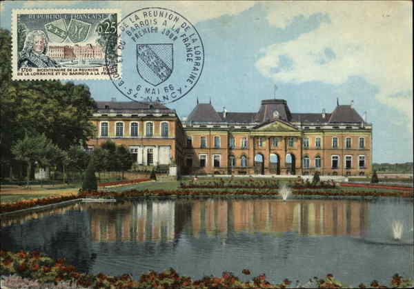 Chateau and Lake Luneville France