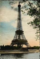 Eiffel Tower Postcard