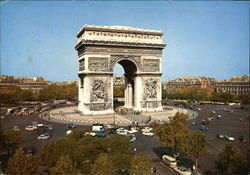 L'Arc de Triomphe et l'Etoile Postcard