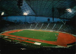 Olympic Stadium Munich, Germany Postcard Postcard