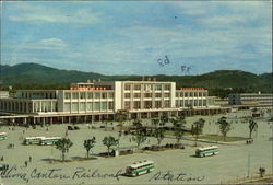 Railroad Station Postcard