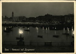 Notturno sul Lungomare Postcard