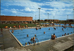 The Swimming Pool San Giovanni in Persiceto, Italy Postcard Postcard