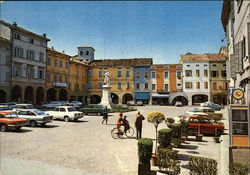 Piazza Lazzaro Spallanzani Scandiano, REGGIO EMILIA Italy Postcard Postcard