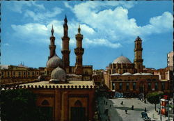 The Azhar Mosque 971 AD Postcard