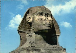 Great Sphinx of Giza Postcard