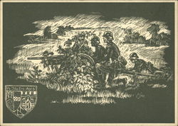 German Military Unit, Pz Jag Ers Abt 6 Postcard