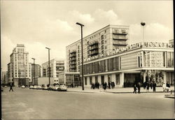 Hauptstadt der DDR - Restaurant Moskau in der Karl-Marx-Allee Postcard